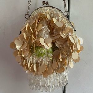 Vintage beaded sequin purse